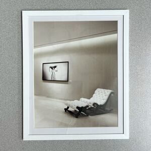 Chrome Hearts close up sofa Framed poster 9x11 magazine cutout